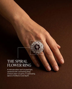 Pear-Shaped Moissanite Cubic Zirconia American Diamond Ring