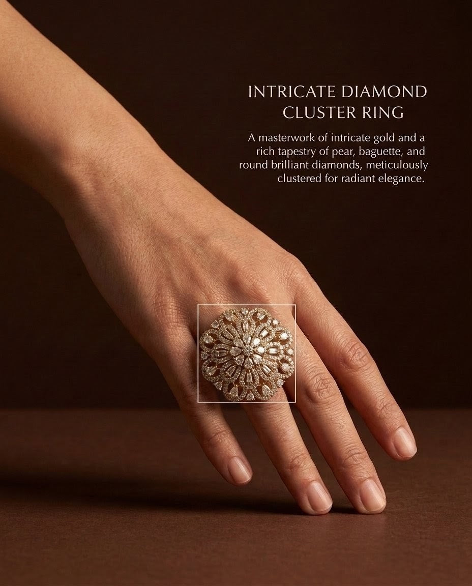 Gold-Plated Zirconia Ring