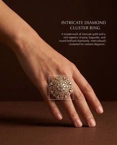 Gold-Plated Zirconia Ring